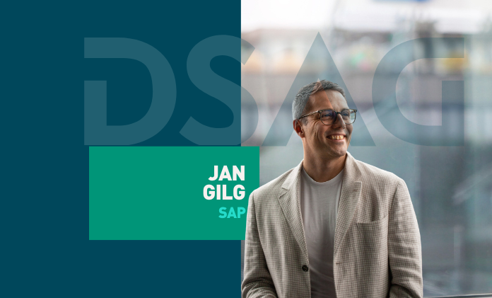 Teaser Interview mit Jan Gilg zu RISE with SAP und GEOW with SAP