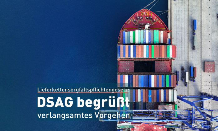 Teaser Presse Lieferkettensorgfaltspflichtengesetz: DSAG begrüßt verlangsamtes Vorgehen